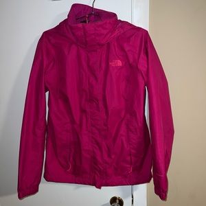 Hot Pink The North Face Jacket Size L
